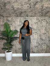 Spring Break Pants Set (charcoal Grey)