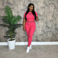 On The Go Set (Fuchsia)