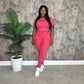 On The Go Set (Fuchsia)