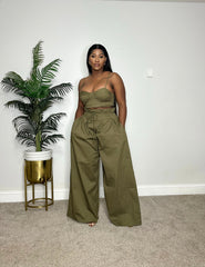 Just what you want set (Olive)